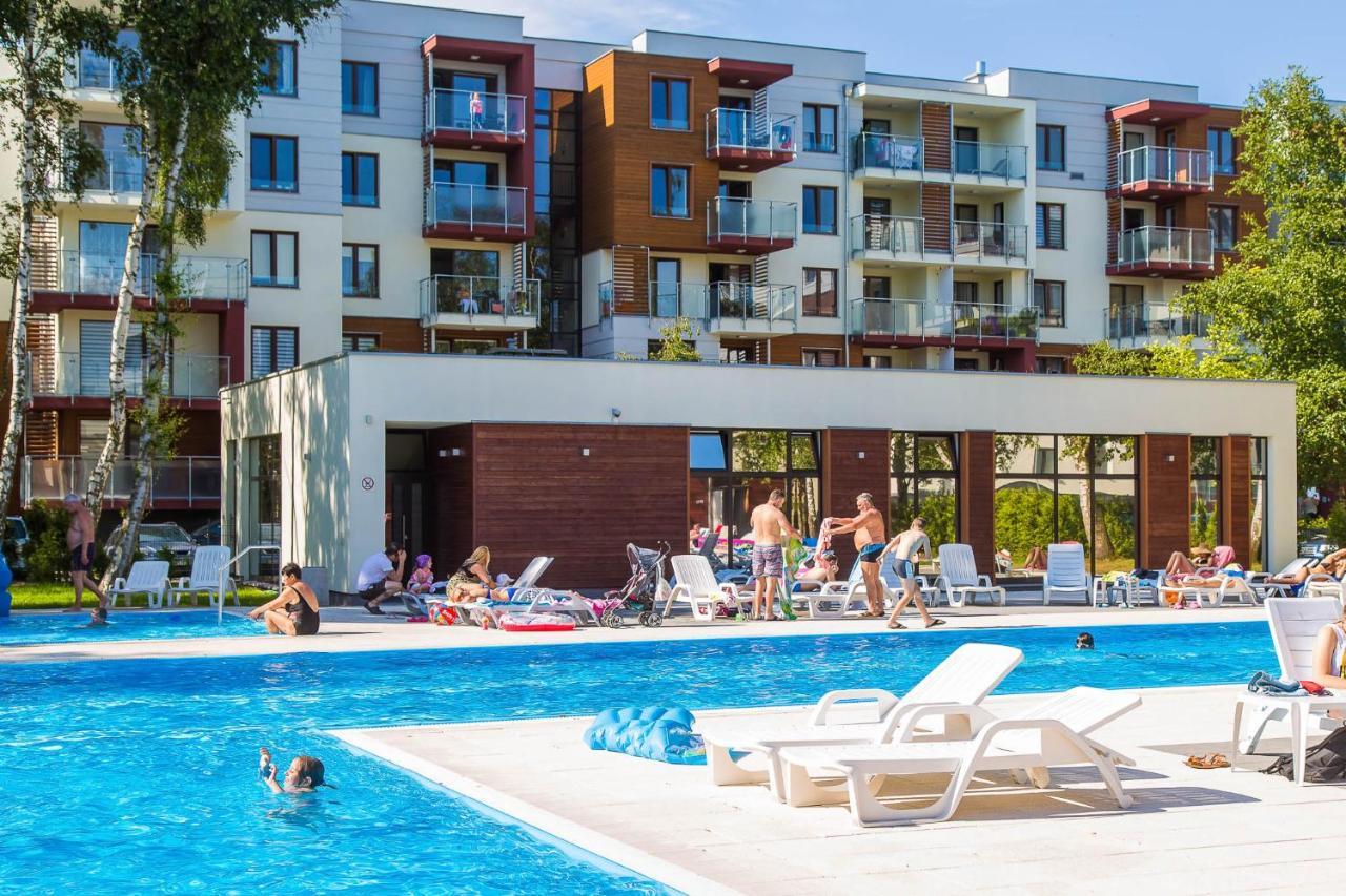 Apartament Pomaranczowy Z Basenem,Sauna-Blisko Morza. Kolobrzeg Dış mekan fotoğraf
