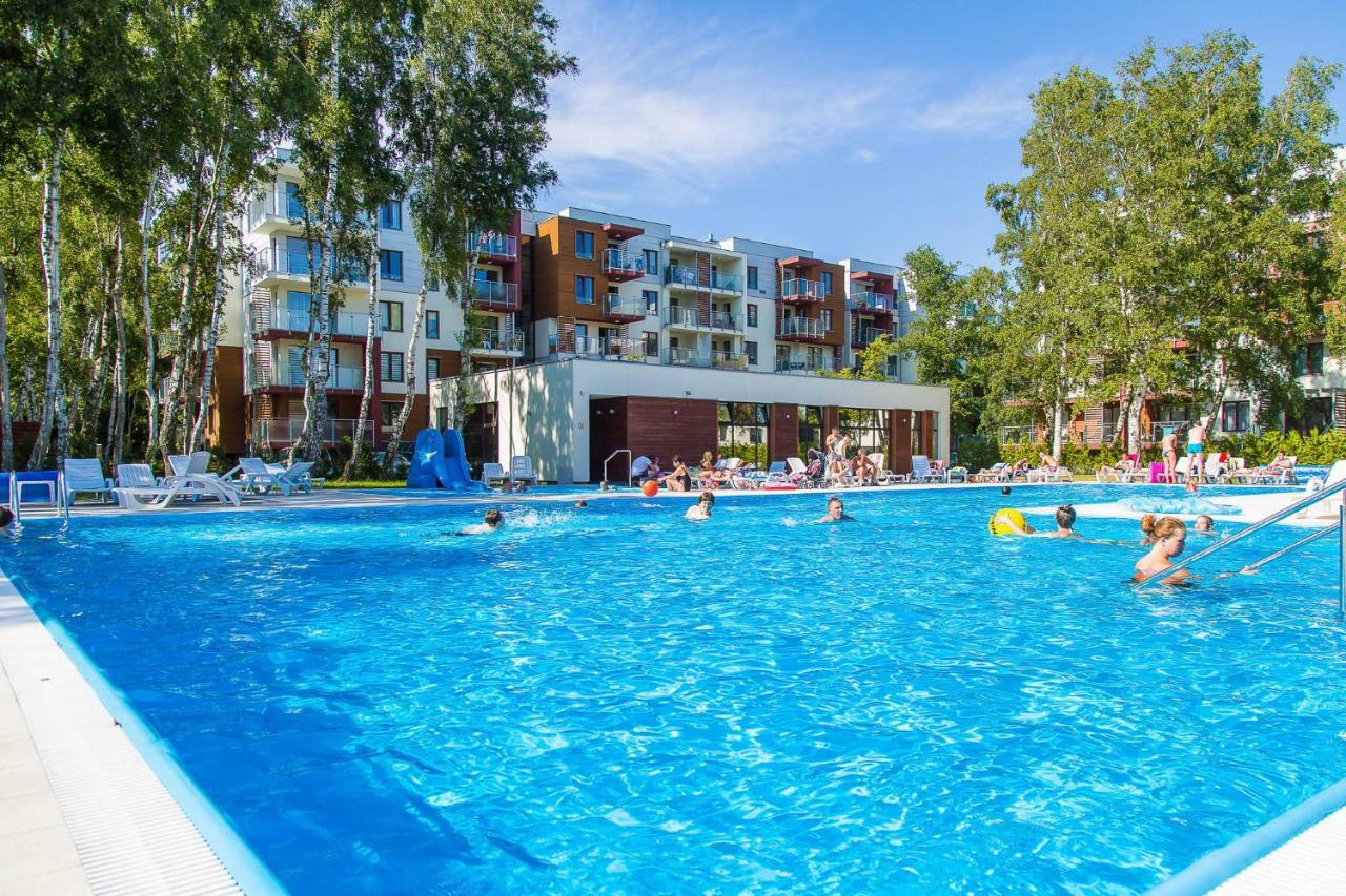 Apartament Pomaranczowy Z Basenem,Sauna-Blisko Morza. Kolobrzeg Dış mekan fotoğraf