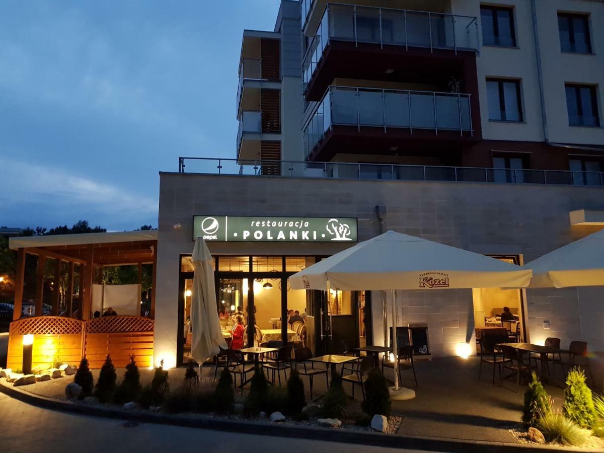 Apartament Pomaranczowy Z Basenem,Sauna-Blisko Morza. Kolobrzeg Dış mekan fotoğraf
